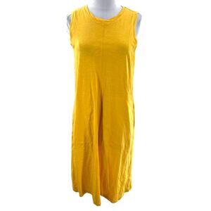 ME+EM Yellow Sleeveless Mini Dress